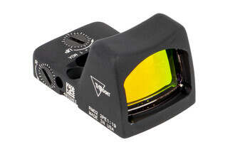 Trijicon RMR Type 2 Adjustable LED Reflex sight features a 6.5 MOA reticle and black anodized finish